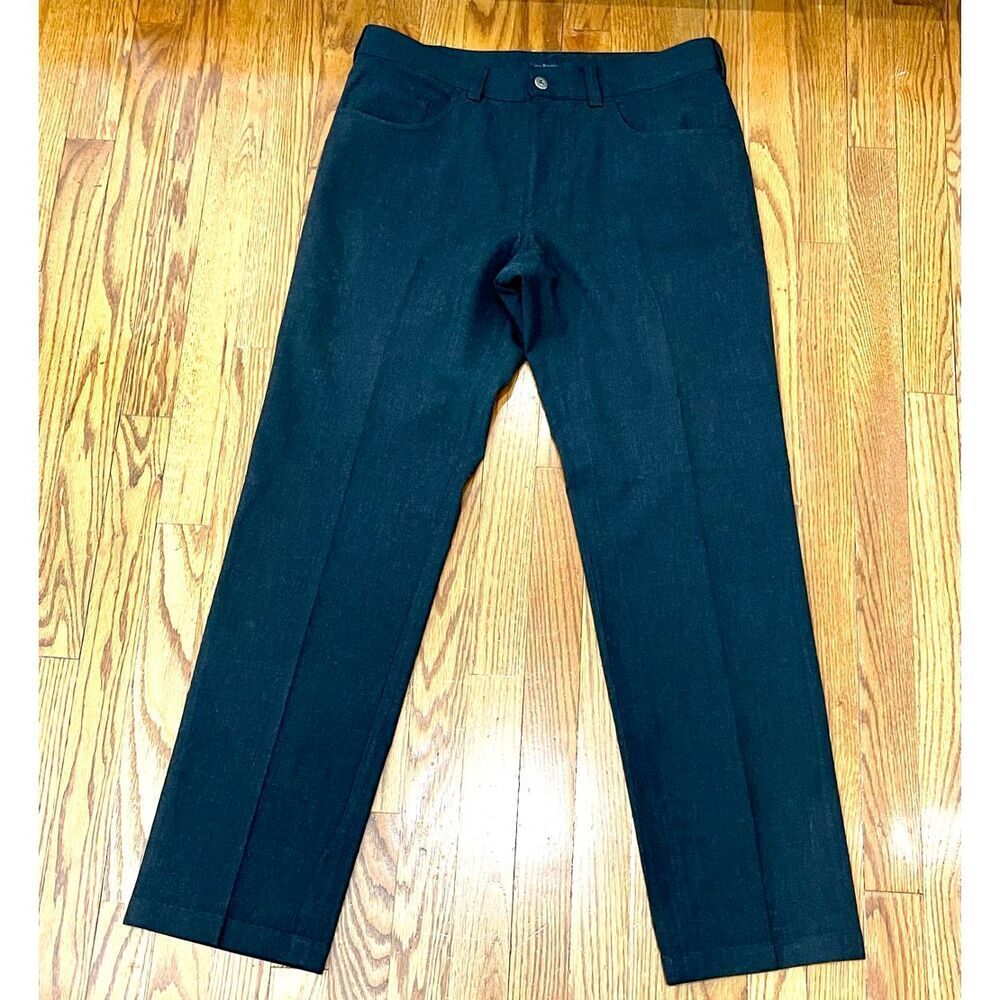 Gardeur ALAN charcoal Grey Flat Front 5 pocket pants. Size 50/US34.